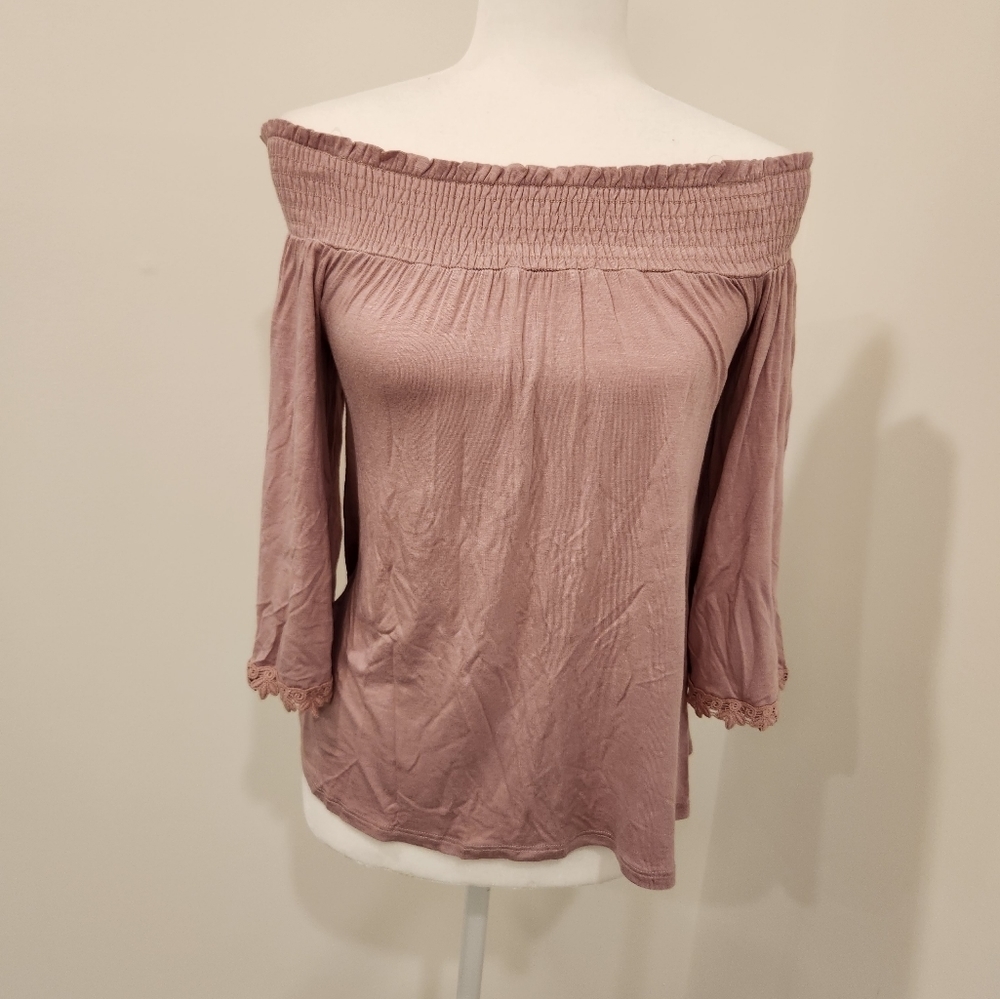 Convertible On/Off Shoulder Knit Top